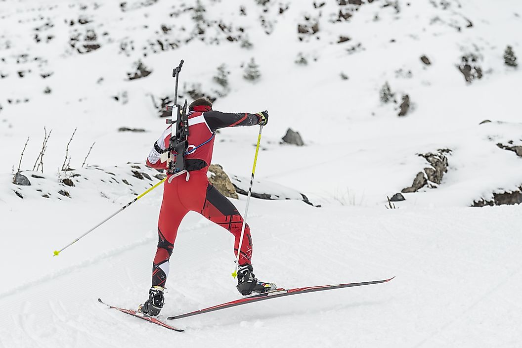Cabang Olahraga Biathlon Dengan Menembak Senapan